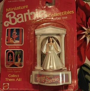 Vintage 1991 Barbie Miniature Wedding Party NIB